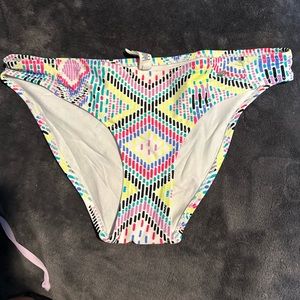 American Eagle Multicolor Bikini Bottoms Size S